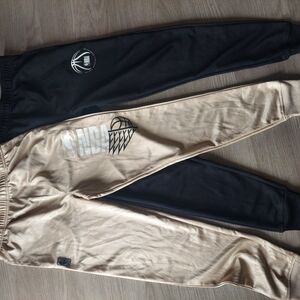 NBA Black and Tan Sweatpants for Everyday Comfort